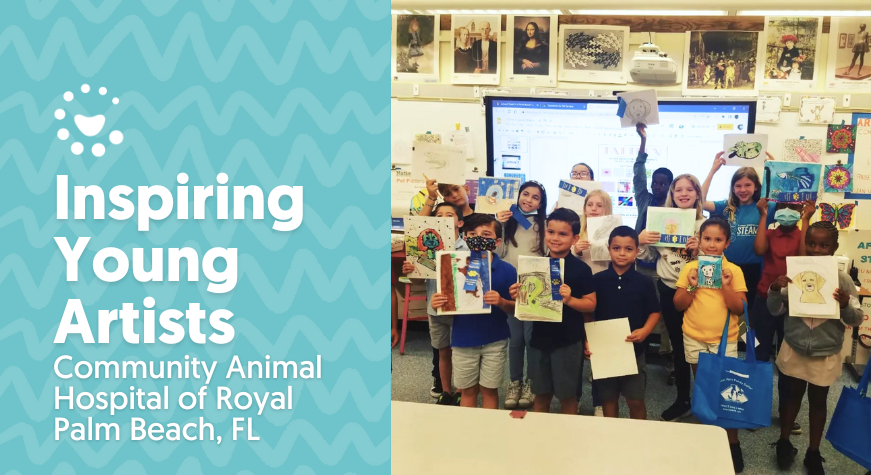 Community Animal Hospital of Royal Palm Beach: Inspiring Young Artists