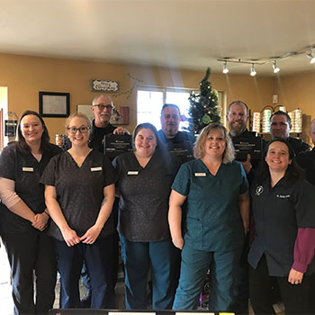 The Bay View Veterinary team