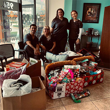 Deerfield Pet Vet's annual shelter drive was a total success