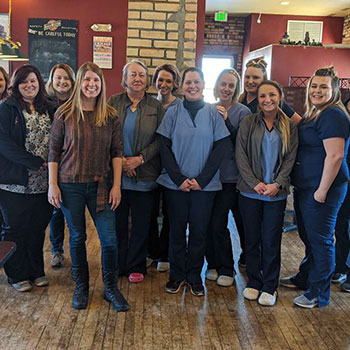 Employees from three of our Wisconsin practices