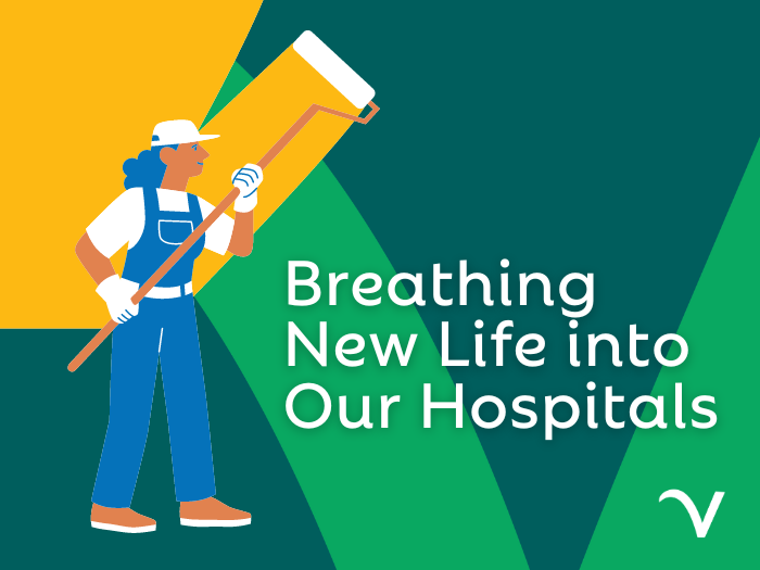The Facilities Team is Breathing New Life into Our Hospitals