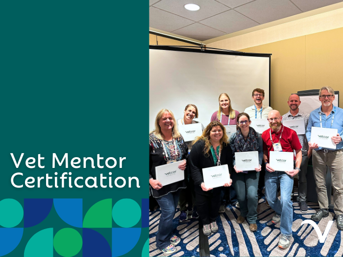 Vetcor's Inaugural Veterinary Mentor Certification Program Graduation