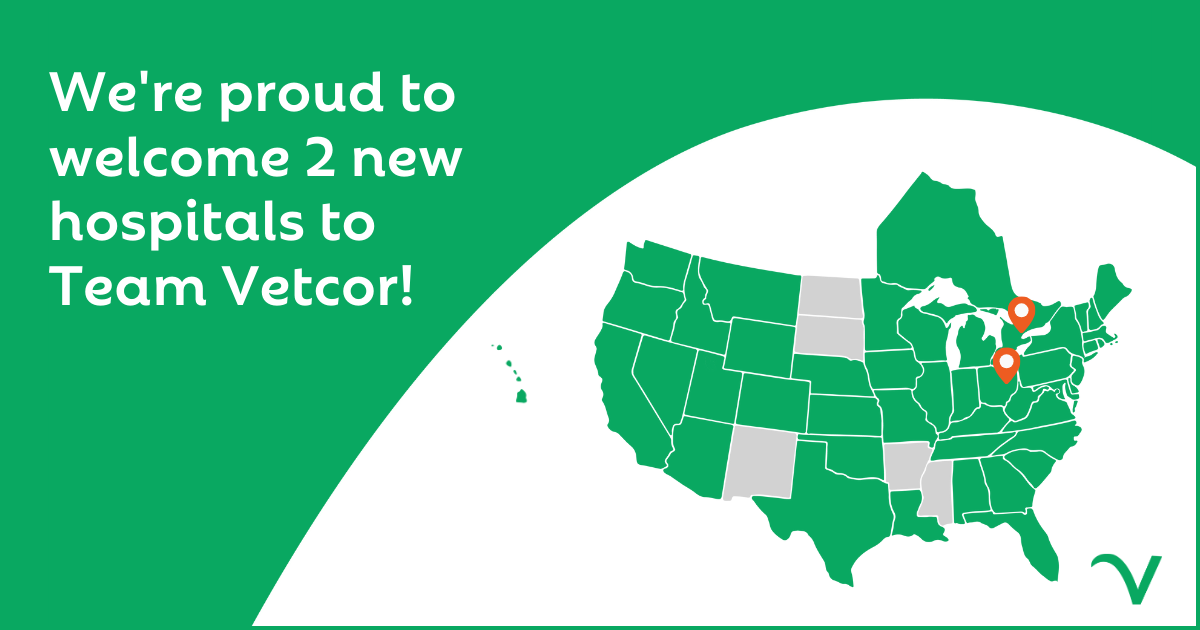 Two New Hospitals Join Vetcor