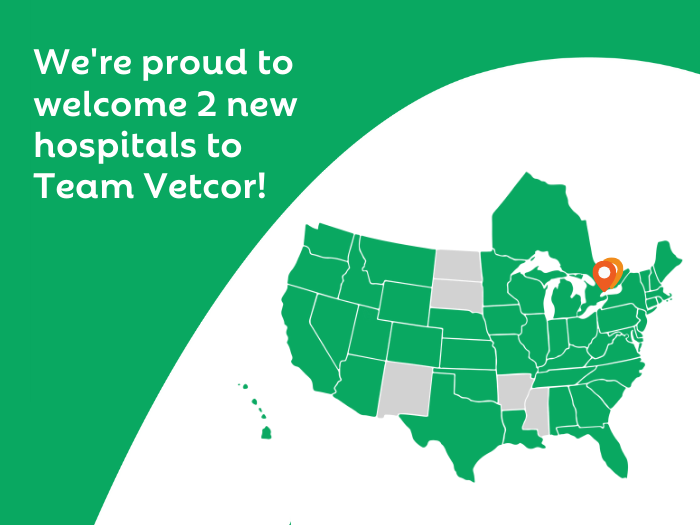 Two New Hospitals Join Vetcor