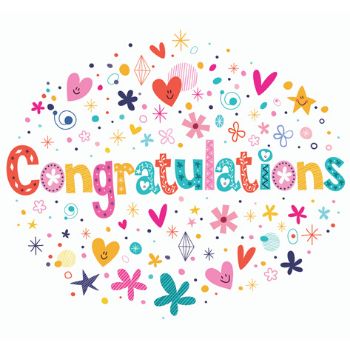 Congratulations