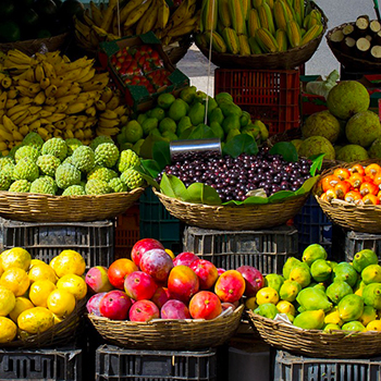 Fruit from a farmer's market