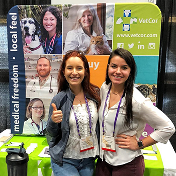 deerfield vet techs gina steph 