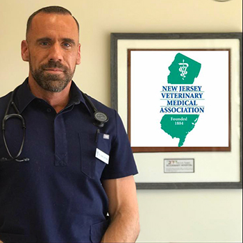 Dr. Adam Christman of Brick Town Veterinary Hospital