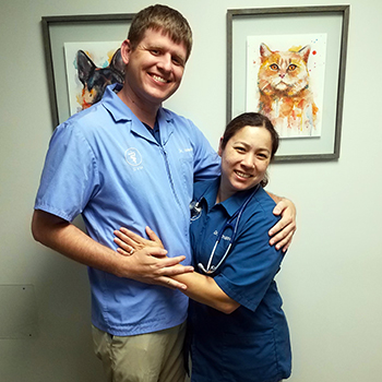 Congratulations to Dr. Chalmers and Dr. VanDenHeuvel!