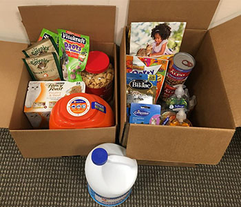 The Hingham office donates to the Scituate Animal Shelter