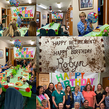 Some pictures of Pet Street Station's retirement party for Robyn