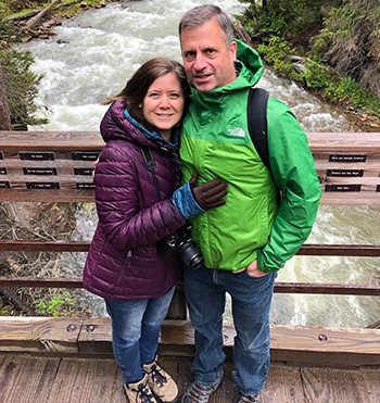 Susie and her husband