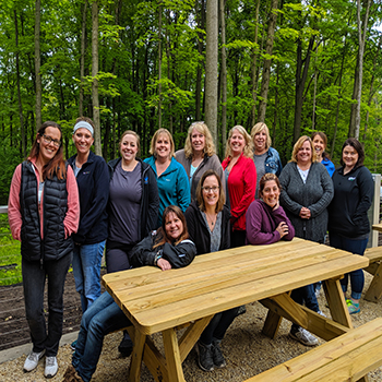 Our Wisconsin region hospital managers at their leadership meeting