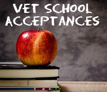 Vet school acceptances 